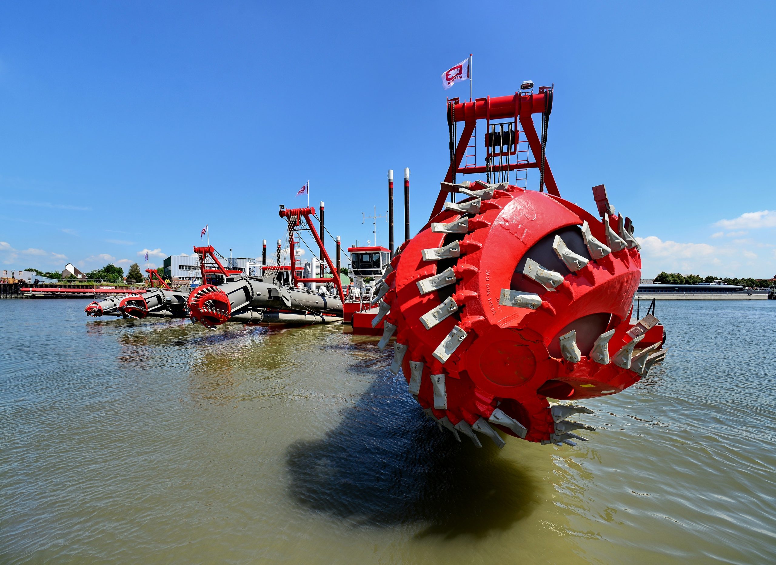 IHC Beaver cutter suction dredgers with IHC cutter heads scaled رهنما سئو